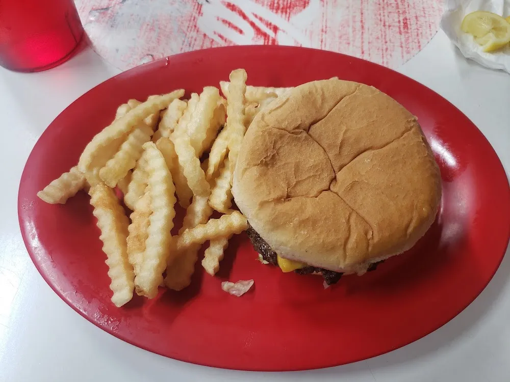 Cheeseburger with Fries