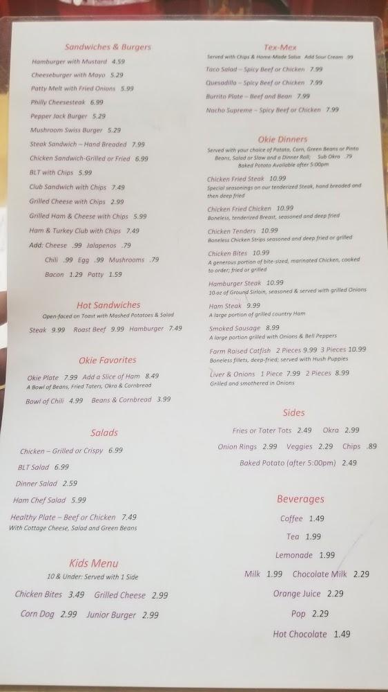 Countyline Cafe Menu image 3
